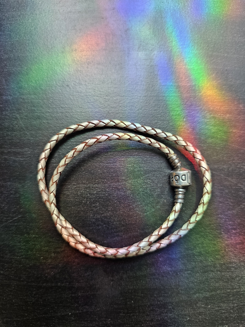 Pandora Leather Braided Bracelet